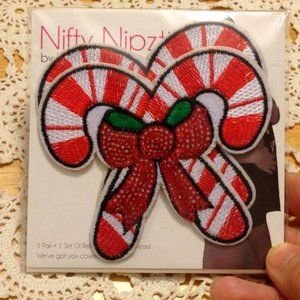 New candy cane Christmas nipple pasties